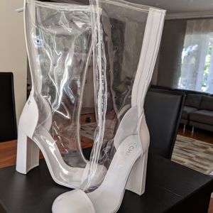 Chanel high boots